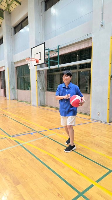 足立区日光林間学園にて