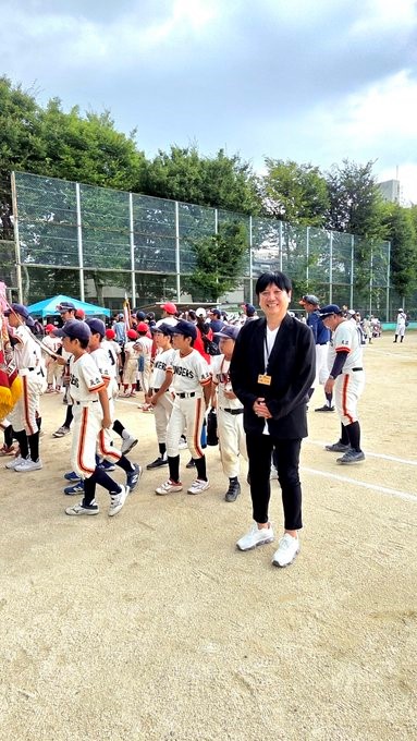千住少年野球リーグ閉会式